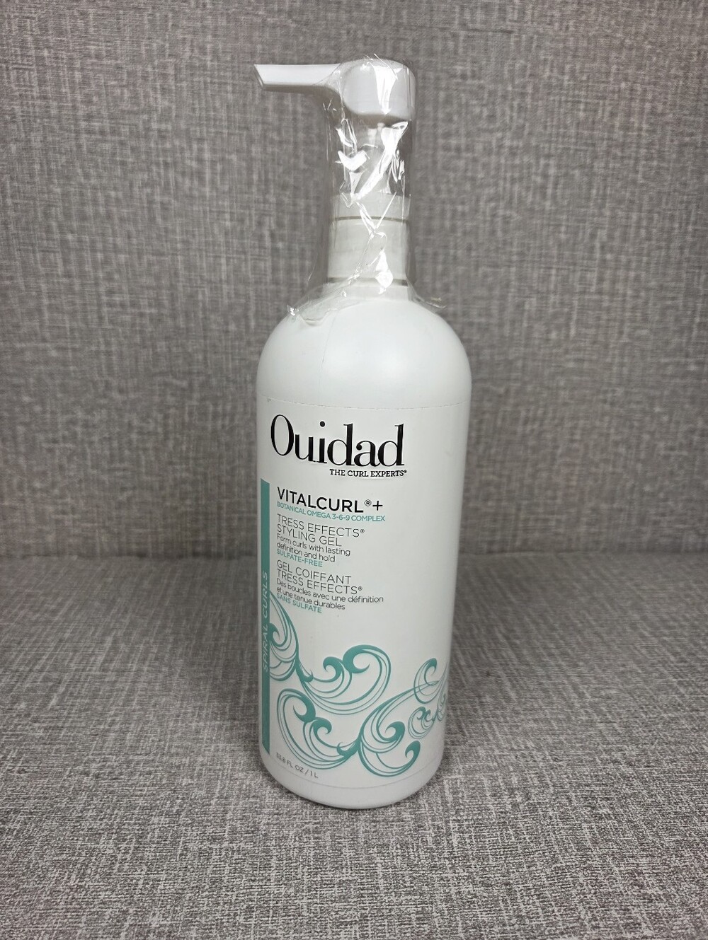 NEW VitalCurl Plus Tress Effects Styling Gel by Ouidad for Unisex - 33.8 oz